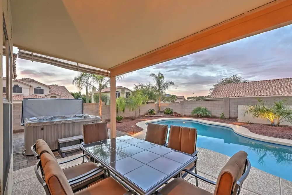 Hot Tub & Pool: Stunning Goodyear Home Near Lakes