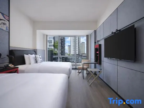 Standard Double room with city view (twin beds)