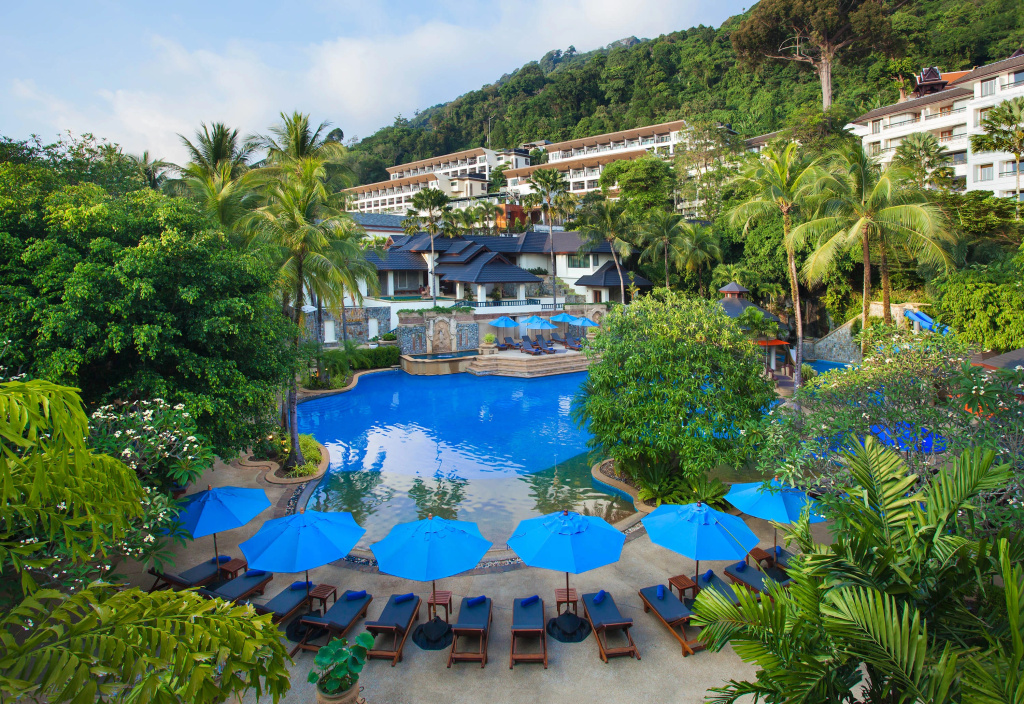 Курортный отель Diamond Cliff Resort & Spa, Patong Beach — фото