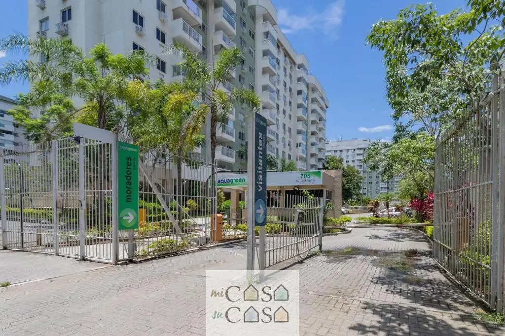 3 QUARTOS em Condominio com PISCINA, ESTACIONAMENTO e Portaria 24h a 300m do Centro de Convenções RIOCENTRO