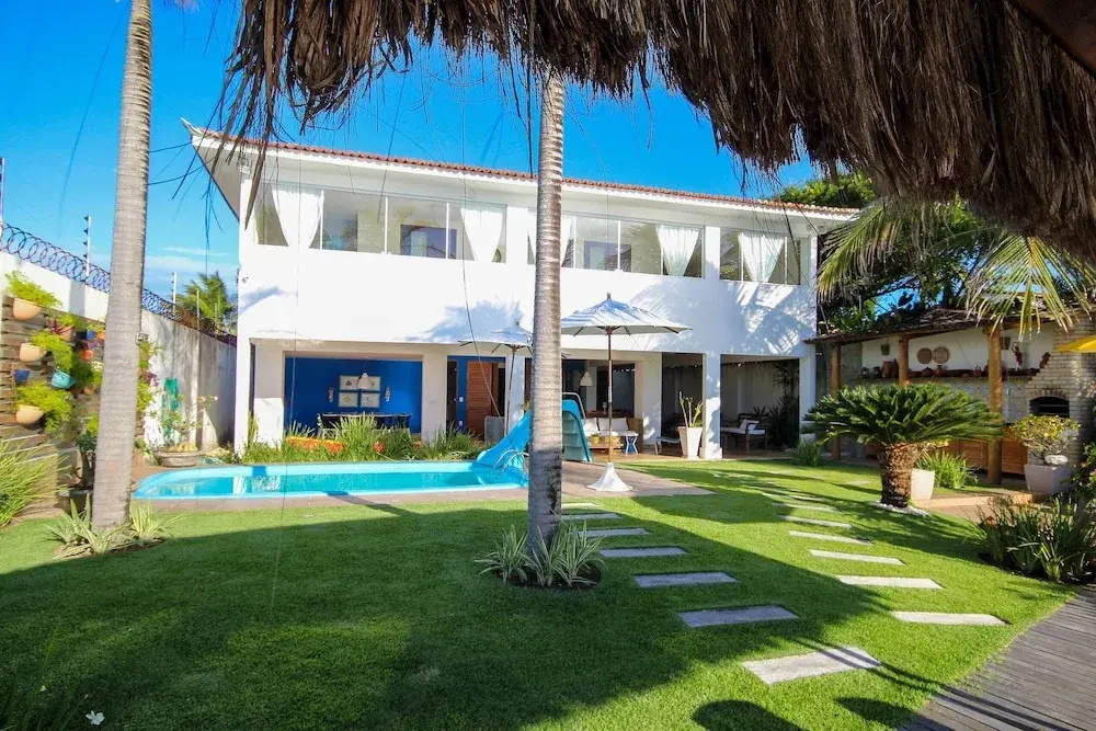 Casa Pé na areia na Praia de Genipabu