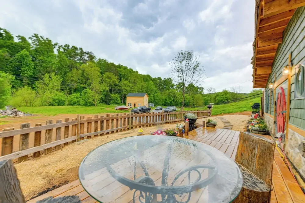 Hobbit-themed House on 6 Acres in Cosby