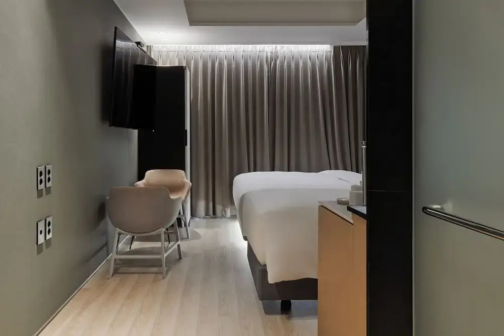 Standard Double room with city view (twin beds)