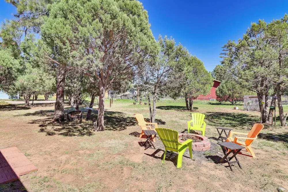 Near Woodland Lake Park: Home w/ Fire Pit!