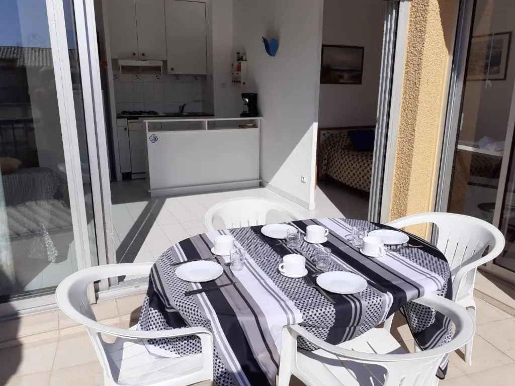 Voir la photo 3 — 3 Pièces terrasse vue MER et PISCINE Plage Richelieu CAP D'AGDE
