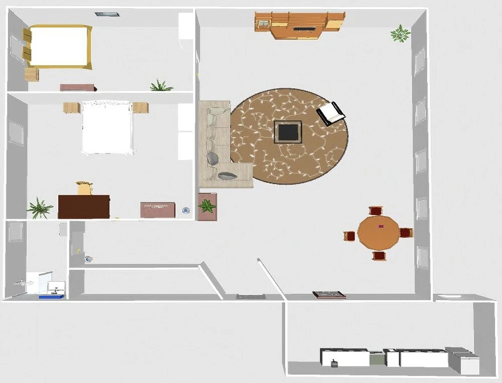 2 Bedrooms Apartment