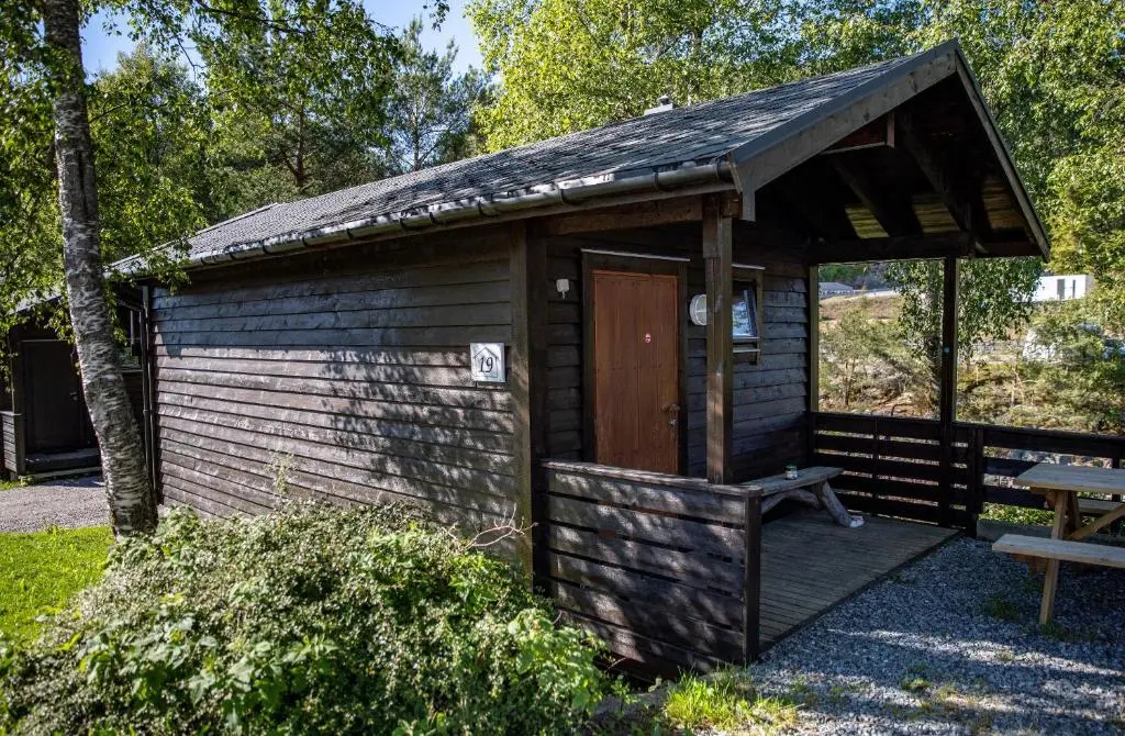 Cottage with garden view