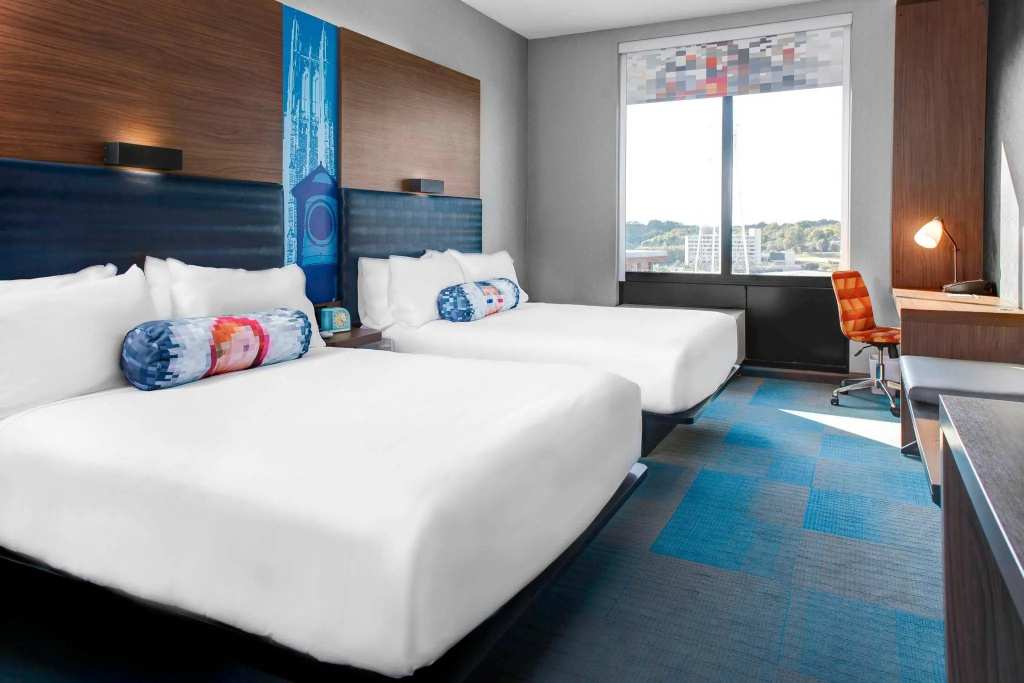 Aloft by Marriott Durham Downtown - Chambres