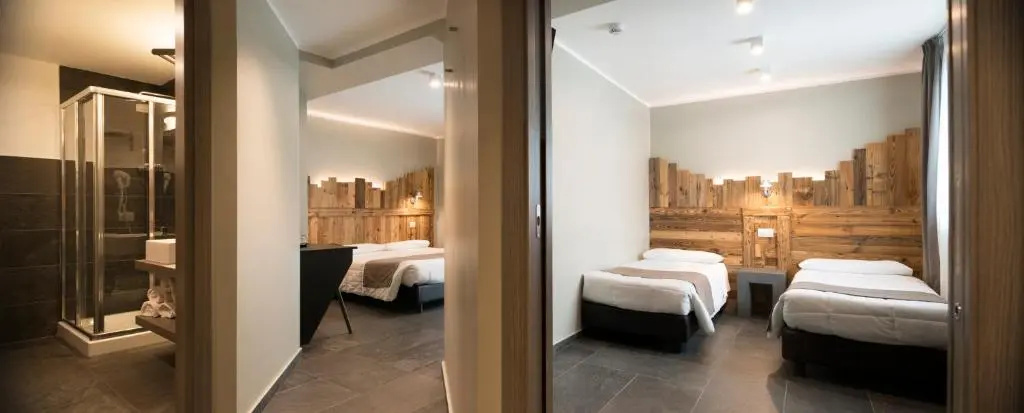 Hotel Ristorante Monte Emilius - Chambres
