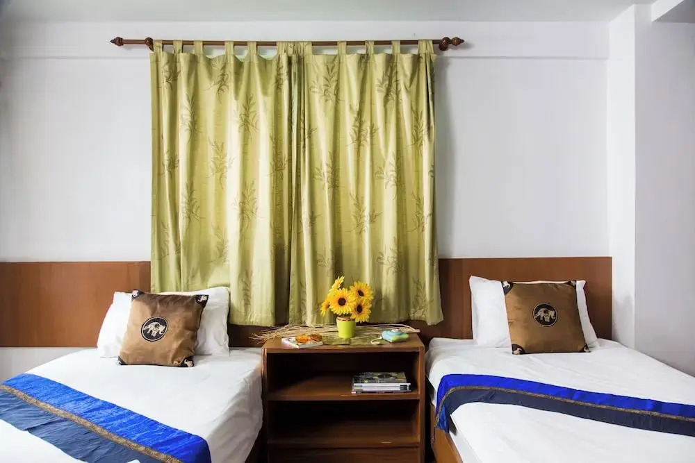 Двухместный номер Deluxe 2 отдельные кровати в Eco Hostel Hua Hin