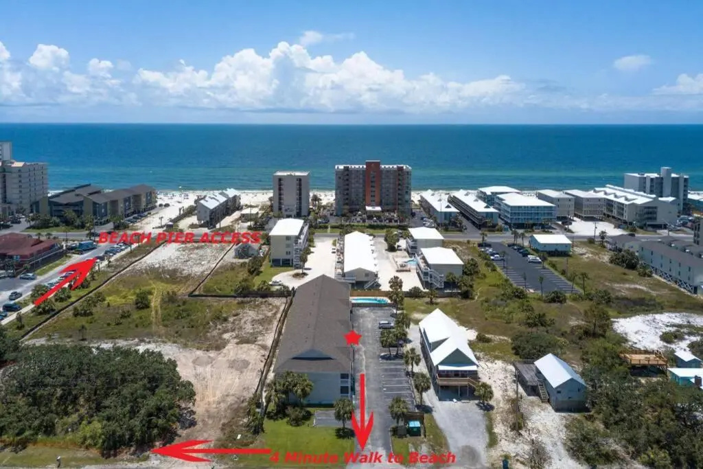 2bd 2ba 1st floor condo WALK TO BEACH