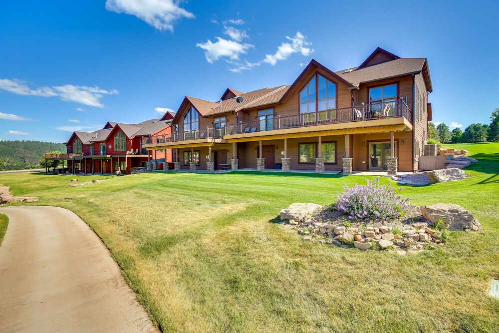 Hot Tub + Golf Course Views: Luxe Sturgis Home!