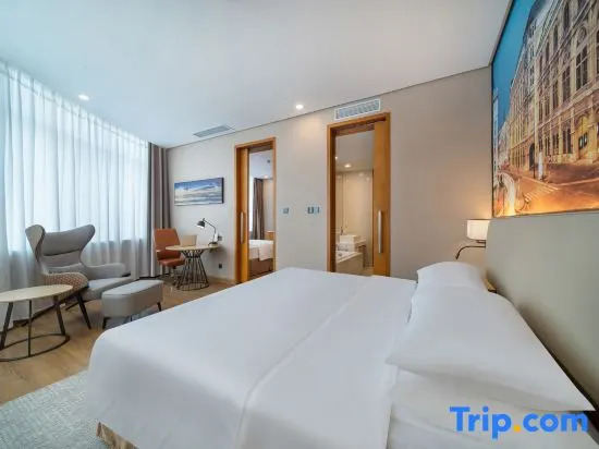 三人房，可眺望街道