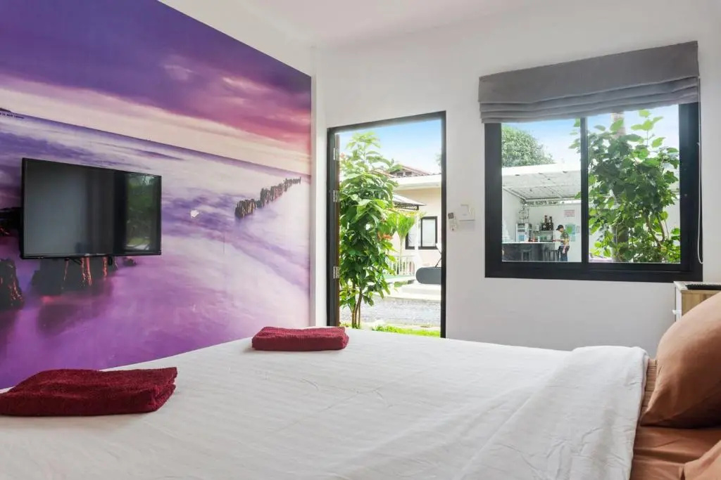 Standard Double room with garden view (full double bed)