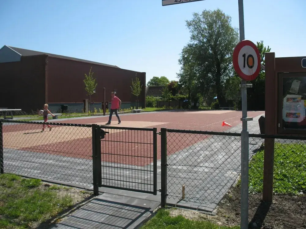 Cabin in Tzummarum With Pool and Tennis Court