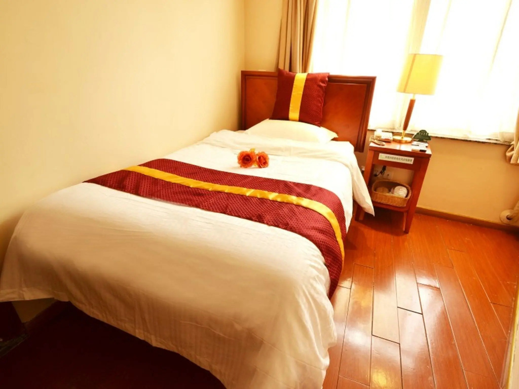 GreenTree Inn Shanghai Jingan Railway Station Xinzha Road Business Hotel - Chambres