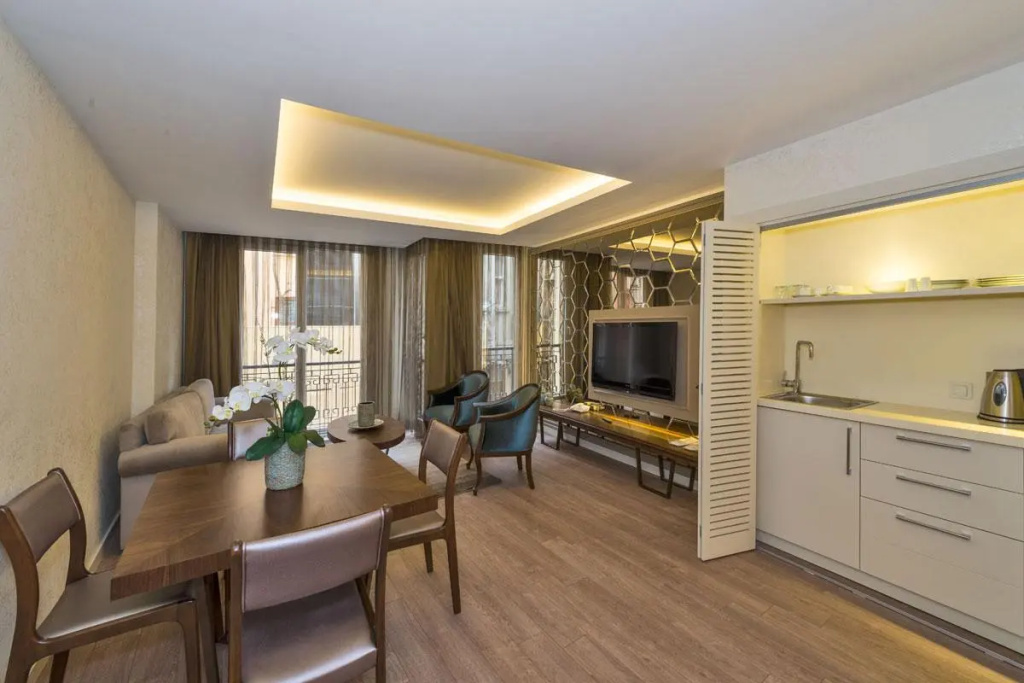 Orka Taksim Apart Hotel - Chambres