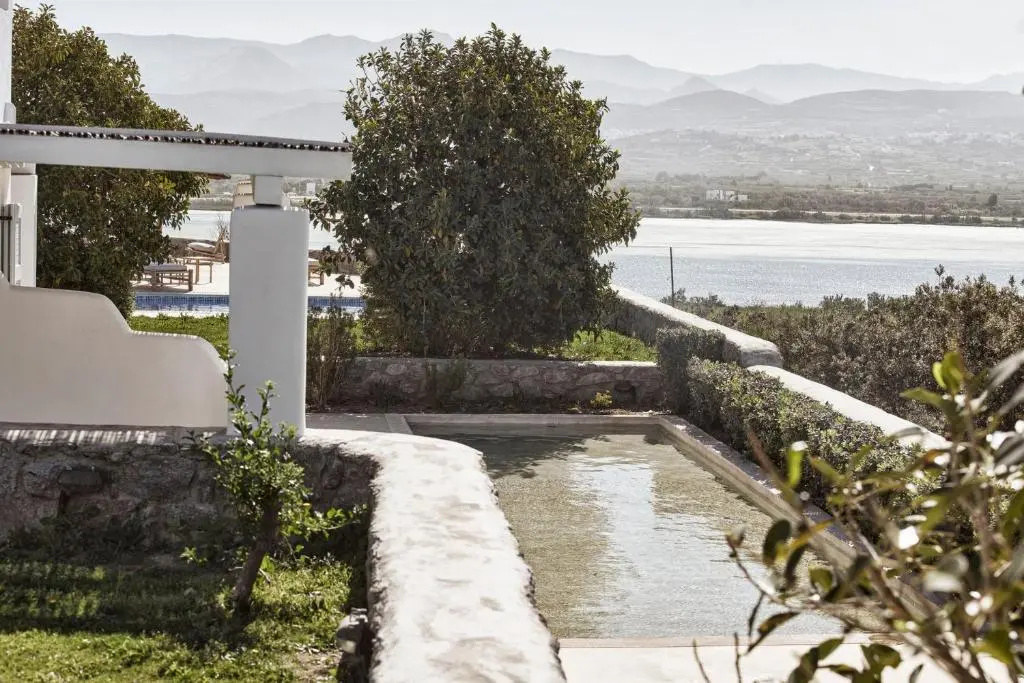 Luxury Naxos Villas Premium Suite Air Conditioning Outdoor Pool 1 Bedroom Stelida
