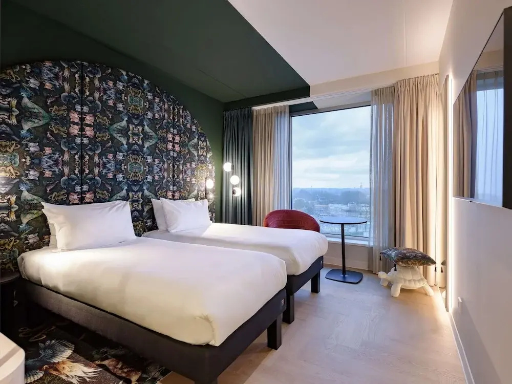 (1)Standard Twin room (twin beds) at Ibis Styles Rotterdam Ahoy in Rotterdam