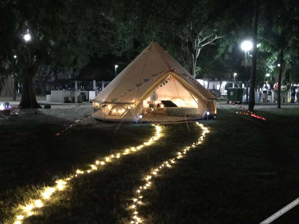 Glamping Kaki Singapore-Standard Medium Bell Tent