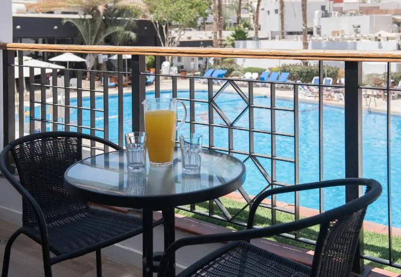 Superior Double room with balcony and with pool view (full double bed)
