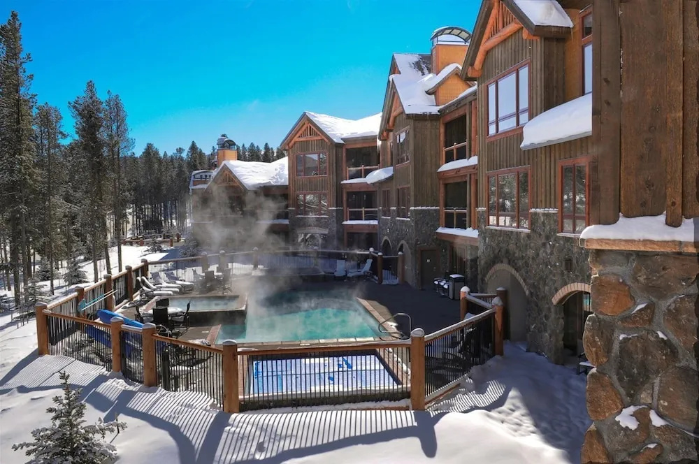 Luxury 4 Bedroom Ski in, Ski Out Mountain Vacation Rental Just Steps From the Snowflake Ski Lift in Breckenridge