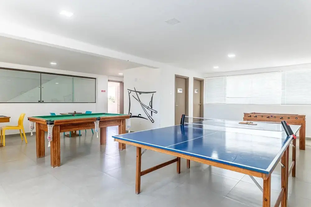 Flat beira mar-Com Churrasq-SH133