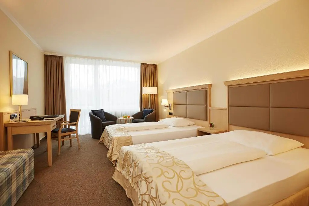 Standard Double room with lake view (full double bed)