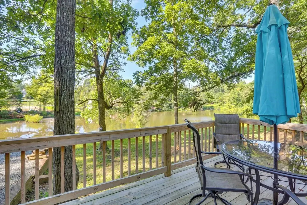 Stunning Greensboro Home w/ Deck & Pond View!