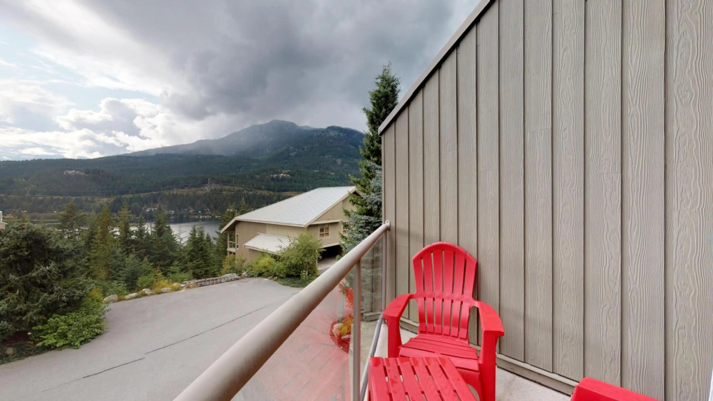 Panoramic Lake and Mountain Views by Harmony Whistler