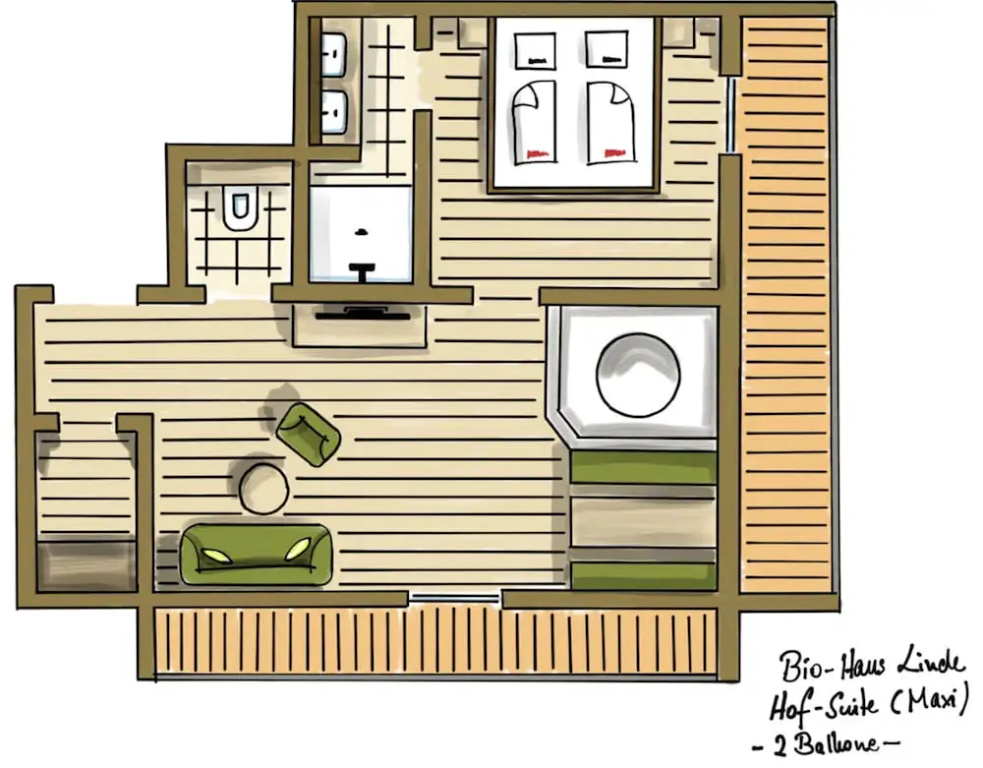 Executive Suite with balcony