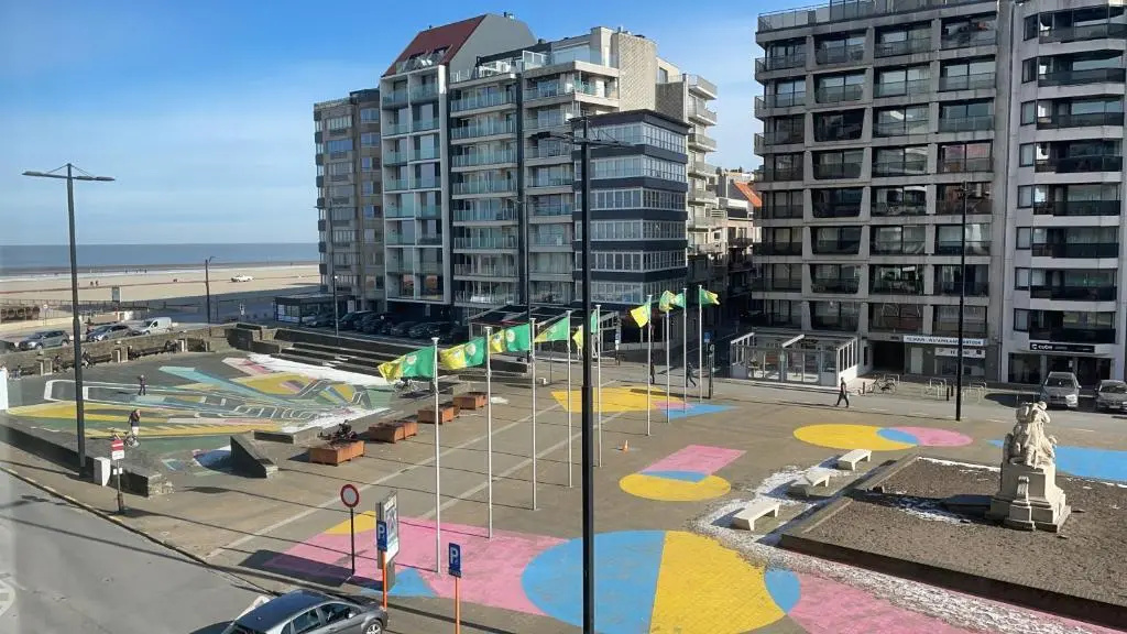 Studio met zeezicht op Heldenplein