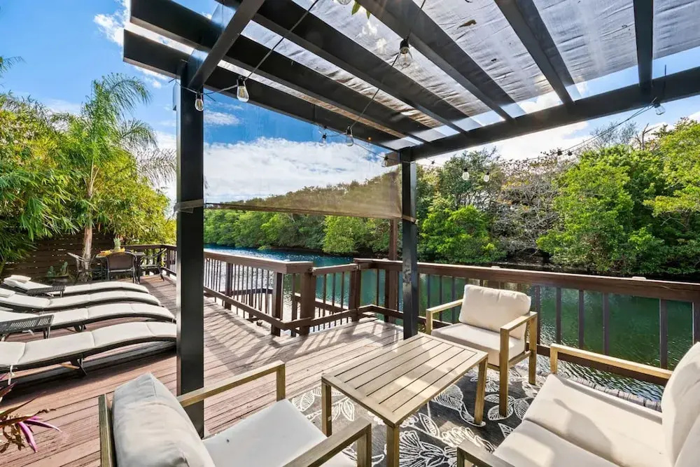 Backyard Oasis Waterfront Pool Paddle Board