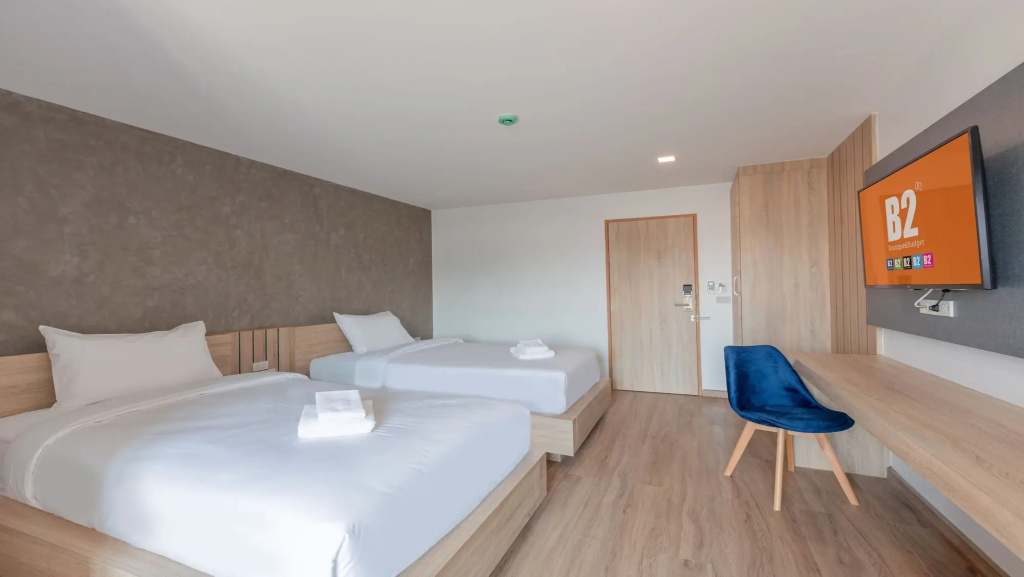 B2 Huai Khwang Boutique & Budget Hotel — фото