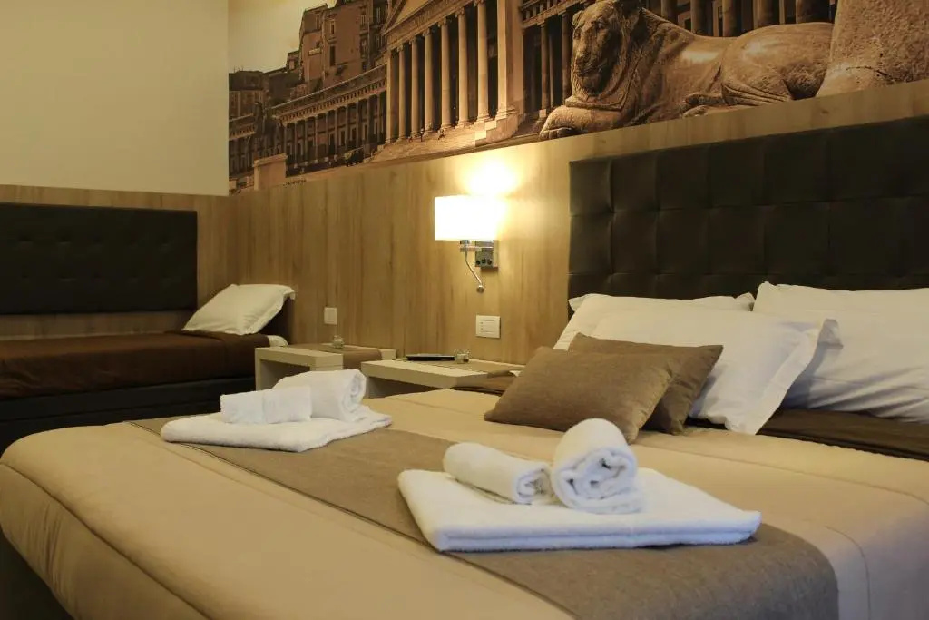 Standard Quadruple room with balcony
