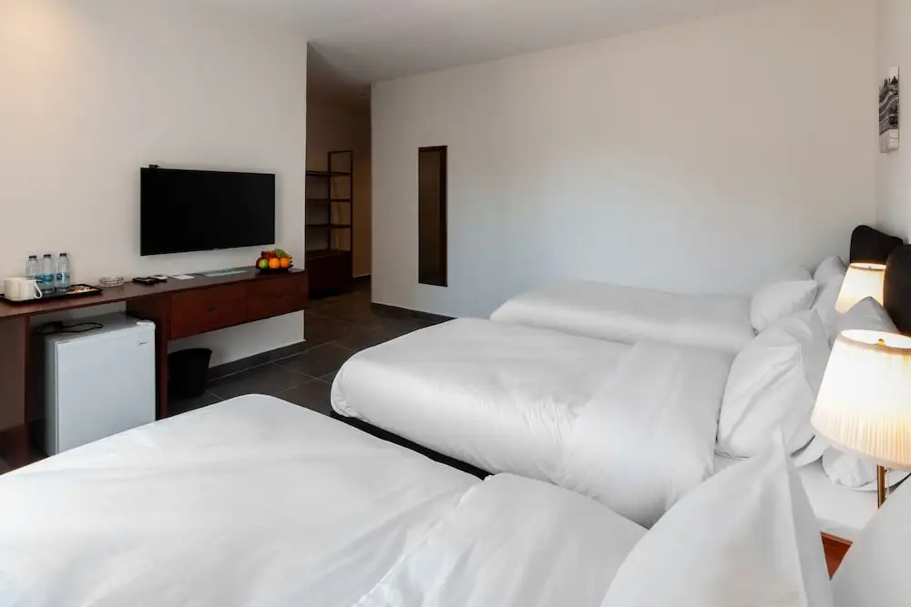 Deluxe Triple room with city view
