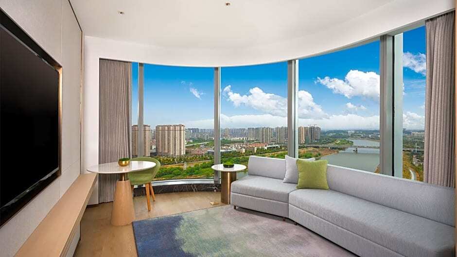 Двухместный люкс двуспальная кровать в Holiday Inn Changsha Malanshan by IHG