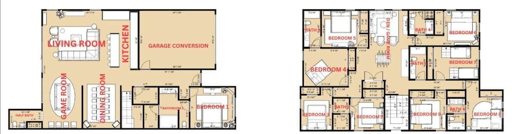 Sleeps 20! 9bdr, Star Wars-themed Game Room, Pool, Hot Tub Nassau by Avantstay