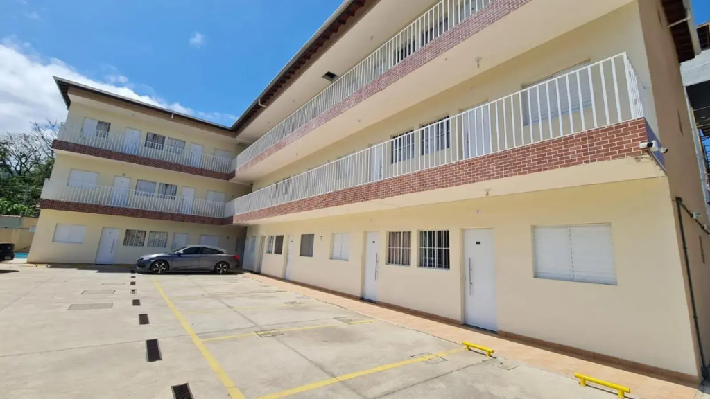 Apartamento Ubatuba com área gourmet