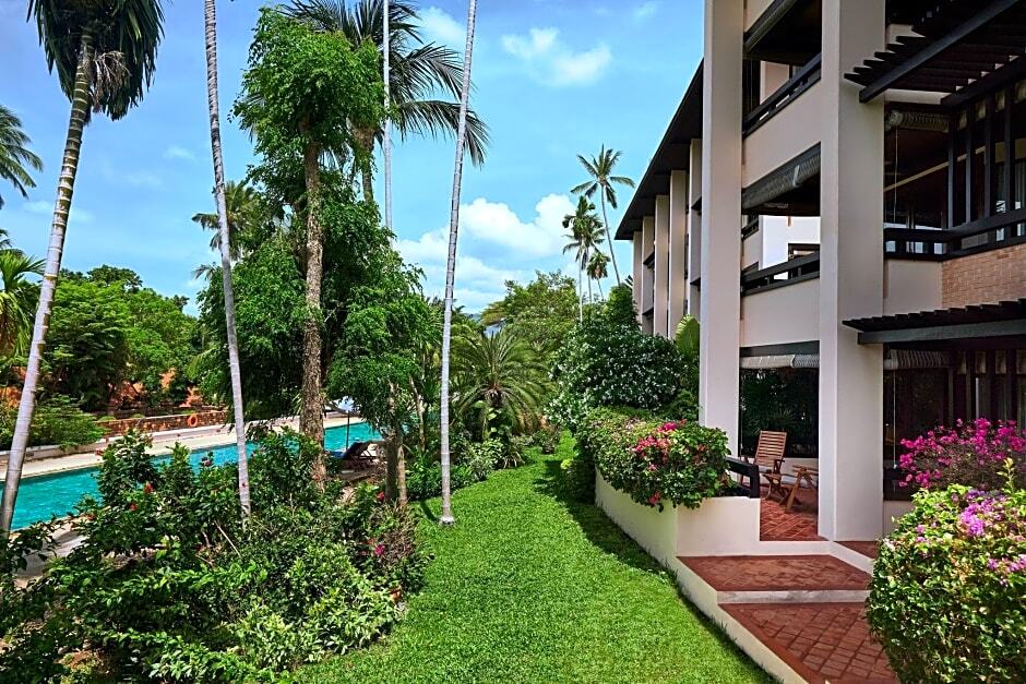Двухместный номер Standard с балконом и с видом на море 2 отдельные кровати в Renaissance Koh Samui Resort & Spa