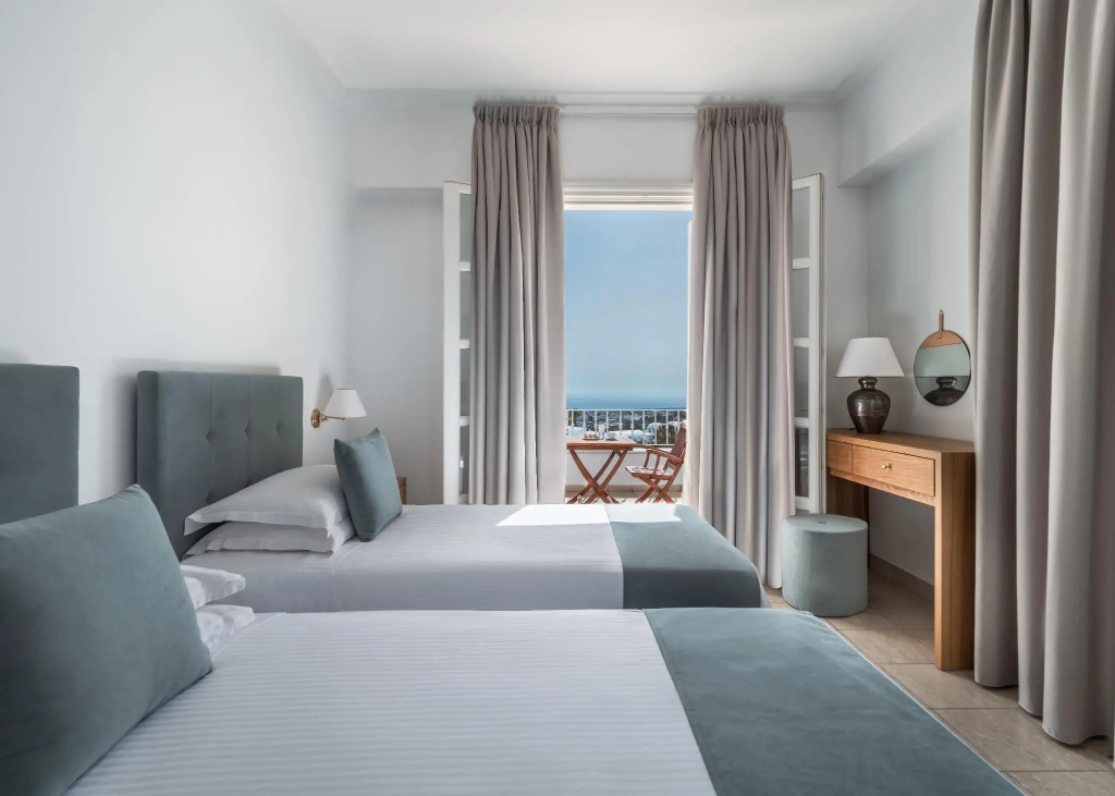 Standard Double room with city view (twin beds)