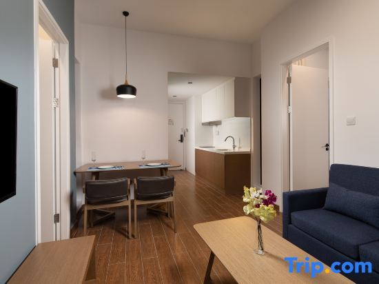 Апартаменты с 2 комнатами в Zhangjiakou Yunding Miyuan Prince Hotel