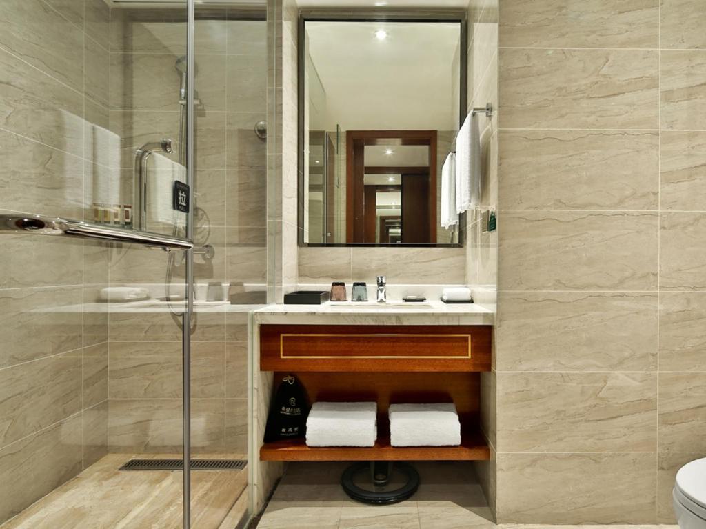 Номер Deluxe в Chengdu qinhuang yongan hotel