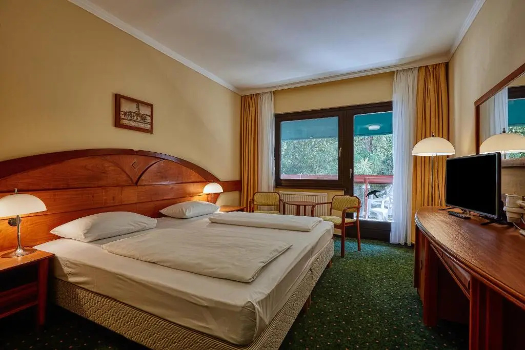Standard Double room with park view (full double bed)