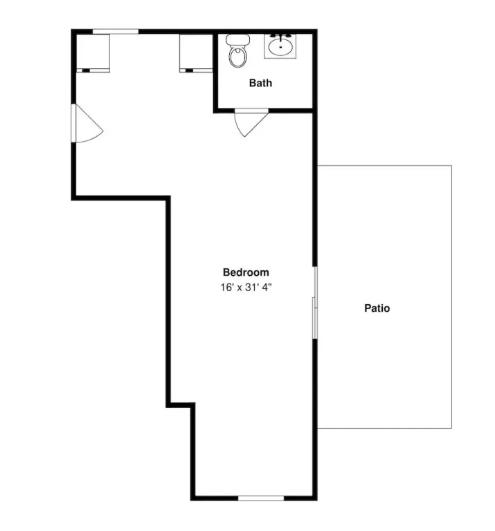 4 Bedrooms Cottage with balcony