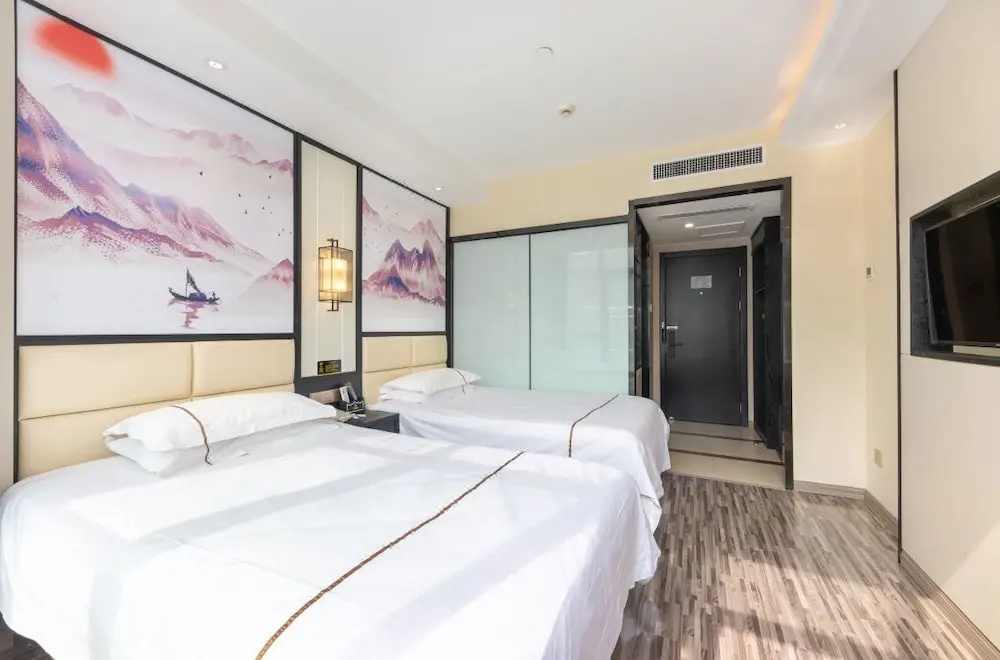 Yiwu Luck Bear Hotel - Chambres
