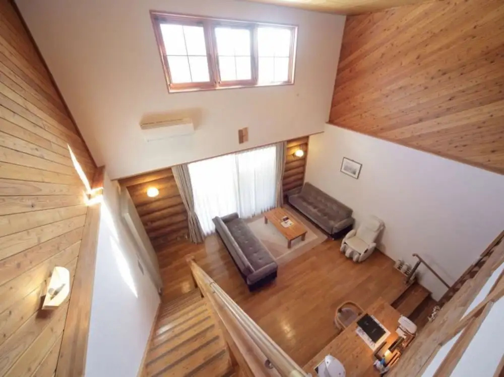 Lake Kanayama Log Hotel Larch - Chambres