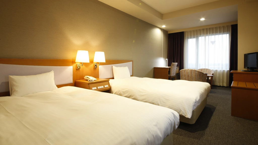 Standard Double room with partial ocean view (twin beds)
