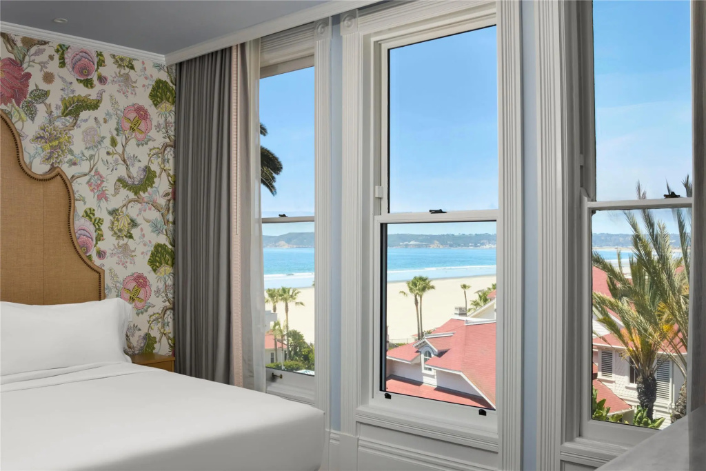 Victorian room with ocean view