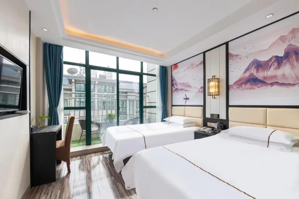 Yiwu Luck Bear Hotel - Chambres